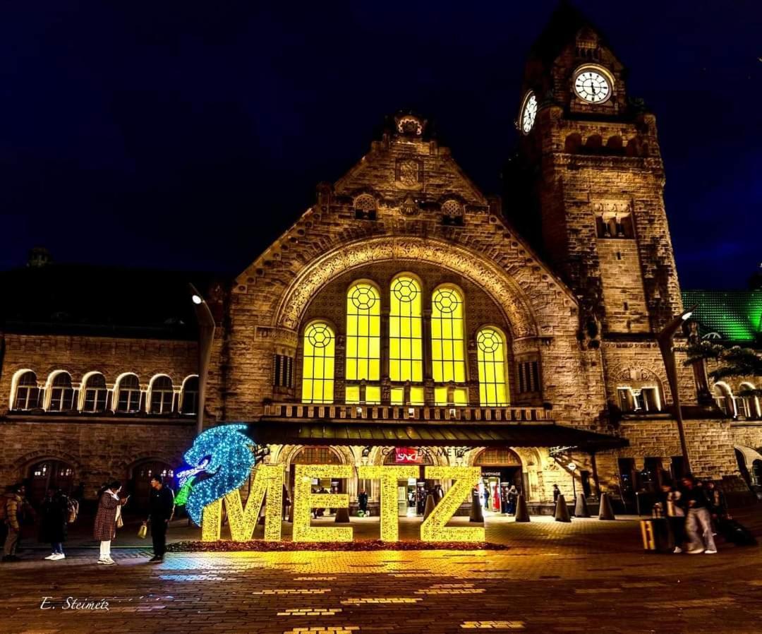 F2 65M2 Parking Prive Avec Une Belle Vue Metz Kültér fotó